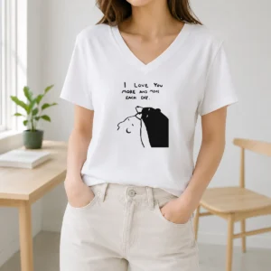 Good I Love You More And More Each Day V-Neck Shirt