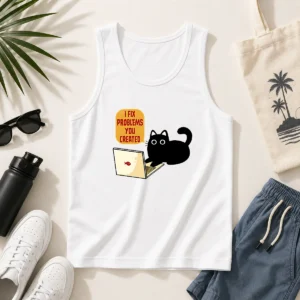 Hot I Fix Problems You Created Tank Top