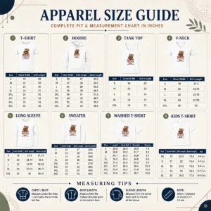 Size chart for Official Squirrel Back Off Ive Got Enough To Deal With Today Without Having To Make Your Death Look with measurements in inches and cm