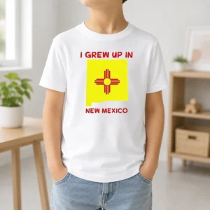 Awesome I Grew Up In New Mexico Kids T-Shirt