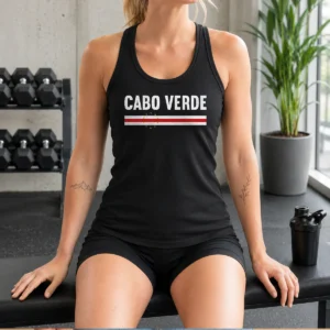 Awesome Cabo Verde Flag National Pride Tank Top
