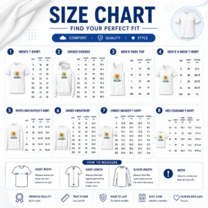 Size chart for Hot Cheeky Brain Suck Amoeba Minimalist showing measurements in inches and cm