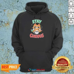 Good Stay Curious Science Cat Chemistry Laboratory Hoodie