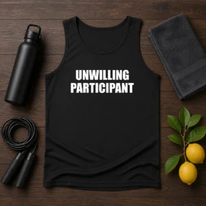 Funny Unwilling Participant Tank Top