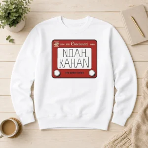 Premium Noah Kahan Great American Ball Park Cincinnati Reds Sticker July 01 2026 Sweater
