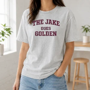 Pretty The Jake Goes Golden Washed T-Shirt