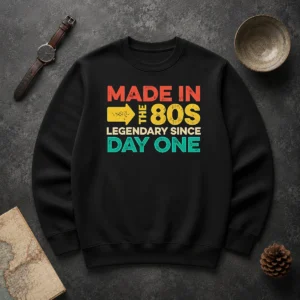 Funny Made In The 80s Legendary Since Day One Sweater
