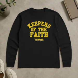 Pretty Awesome Terror Keepers Of The Faith Hardcore Band Long Sleeve Shirt