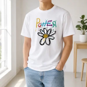 Funny Dragon Power World Tour Flower Handraw
