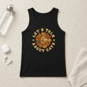 Premium Lets Talk About Cats Tank Top