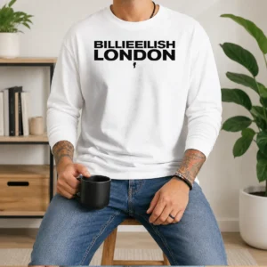 Original Billie Eilish London Tour Concert Music Long Sleeve Shirt