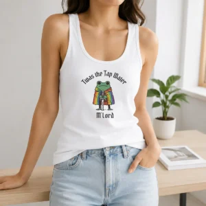 Nice Twas The Tap Water Frog LGBTQ Pride Tank Top