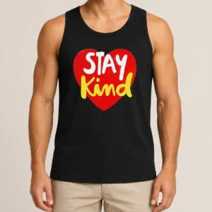 Awesome Hot Stay Kind Heart Tank Top