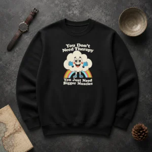 Good You Don'T Need Therapy You Just Need Bigger Muscles Sweater