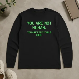 Nice Good You Are Not Human Long Sleeve Shirt