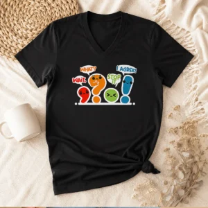 Nice Punctuation Squad V-Neck Shirt