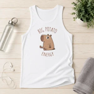 Original Big Potato Energy Capybara Tank Top