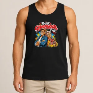 Pretty Hot Grandparents Day Best Grandparents Ever Graffiti Tank Top