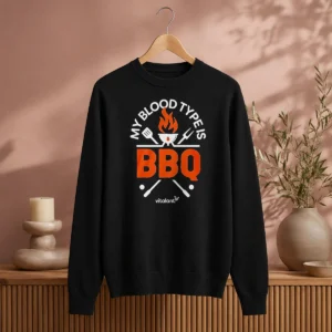 Pretty My Blood Type Is BBQ Sweater