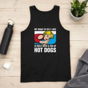 Top Self Love Black Tank Top