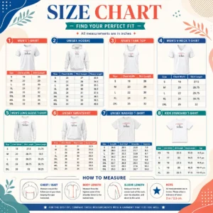 Size chart for Original I Would Dropkick A Child For A Marlboro Cigarette with measurements in inches and cm