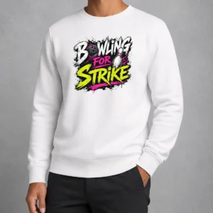 Happy Premium Bowling For Strike Streetwear Sweater