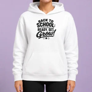 Good Back To School Motivational Silhouette Students Hoodie