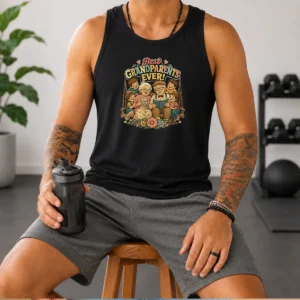 Awesome Best Grandparents Ever Vintage Tank Top
