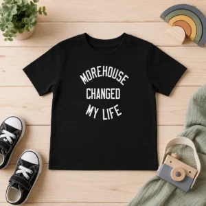 Nice Morehouse Changed My Life Kids T-Shirt