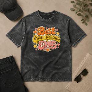 Nice First Day Of School Retro Typography Teacher Washed T-Shirt
