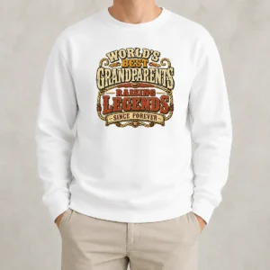 Hot Awesome Grandparents Day Legendary Roots Western Vintage Sweater