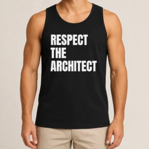 Funny Awesome Respect The Architect Tank Top