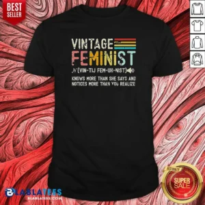 Pretty Vintage Feminist Knows More Than She Says