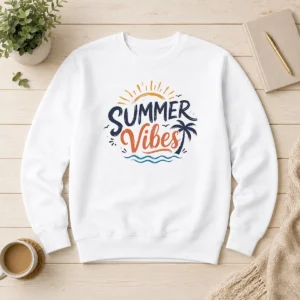 Good Official Summer Vibes Beach Lovers And Sun Seekers Sweater