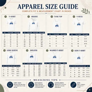 Size chart for Original Miffy Passenger Princess Bunny Cute Rabbit with measurements in inches and cm