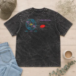 Nice Original Kobayashi Maru Starship Tactical Screen Washed T-Shirt