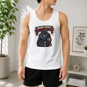 Good Back To School Squad Goals Streetwear Tank Top
