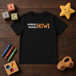 Pretty Nordic Model Now Kids T-Shirt