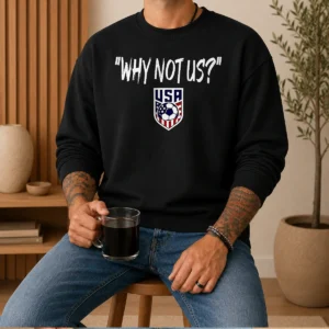 Awesome U.S. Soccer USA Why Not US Sweater