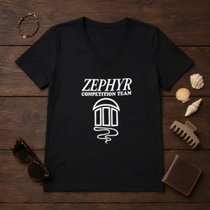 Awesome Zephyr Competition Team V-Neck Shirt