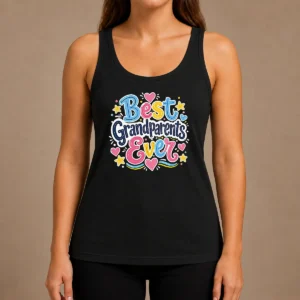 Awesome Best Grandparents Ever Doodle Tank Top