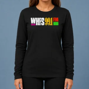 Nice Hot Original WHFS 99.1 FM Long Sleeve Shirt