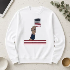 Perfect USA Article 27 Card long sleeve shirt featuring a comfortable fit and patriotic design