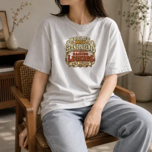Hot Grandparents Day Legendary Roots Western Vintage Washed T-Shirt