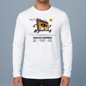 Nice Analog Running Long Sleeve Shirt