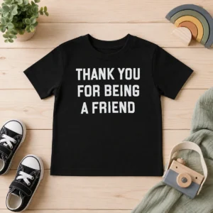 Funny Hot Thank You For Being A Friend Kids T-Shirt