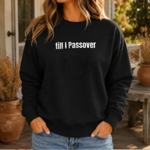Top She Shabbat On My Shalom Till I Passover Sweater