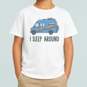 Pretty I Sleep Around Tyler Genocchio Kids T-Shirt