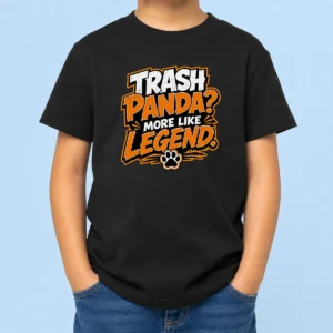 Official Jimothy Viral Trash Panda Funny Humor Cartoon Kids T-Shirt