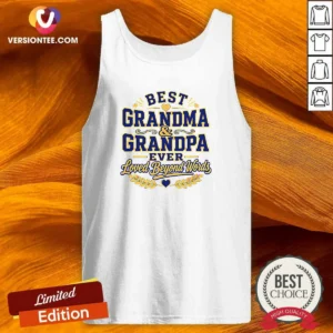 Pretty Grandparents Day Typography With Family Love Gratitude Tank Top